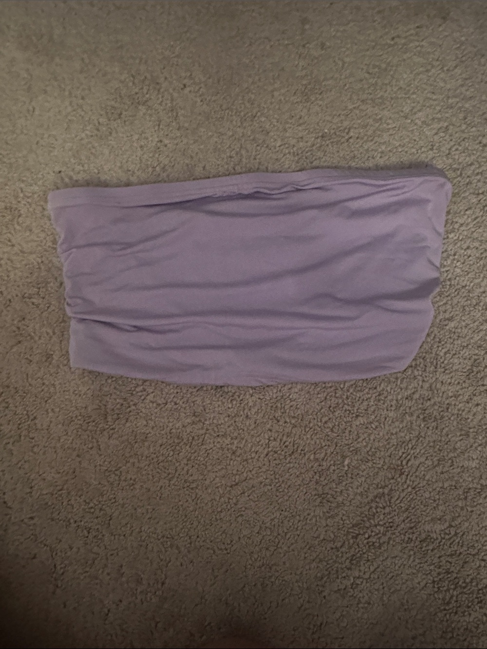 Lavender Stretch Tube Mini Skirt - Women's
